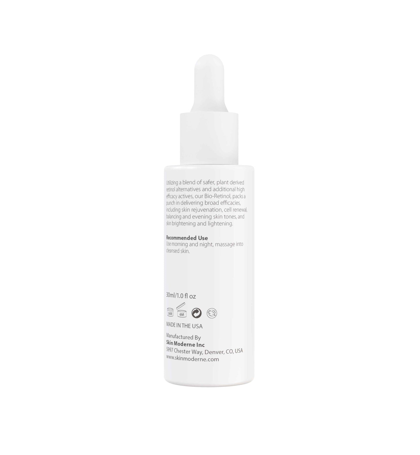 Skin Moderne's Bio Retinol Serum | Retinol Anti Wrinkle & Dark Circles Facial Serum
