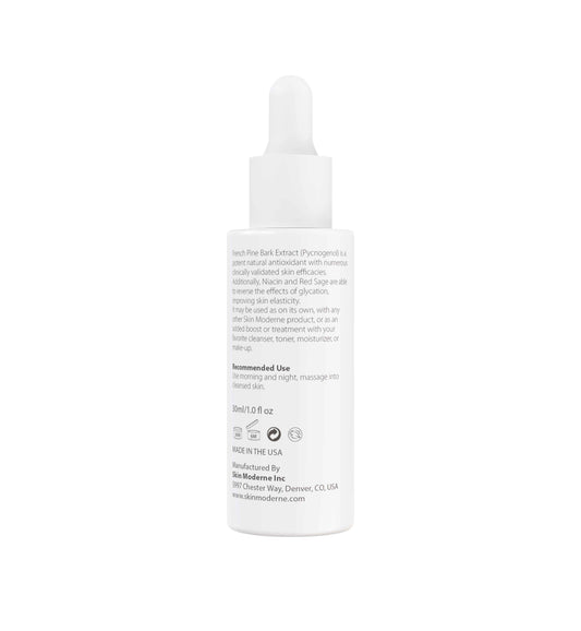 Skin Moderne's Bio Fortify | Natural Antioxidant Serum for Face - Back